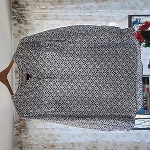 Talbots /M /Blue, White